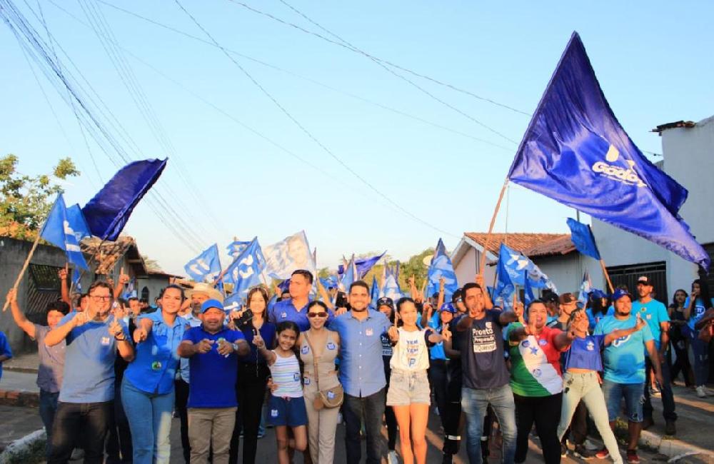 Wagno Godoy arrasta multidão em Cajazeiras e reforça apoio popular em Itupiranga